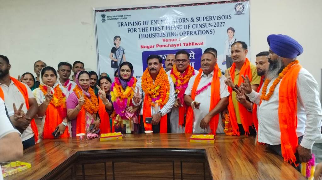 BJPbacked committee formed in Tahliwal Nirjana Rana becomes President and Raj Kumar Malli VicePresident